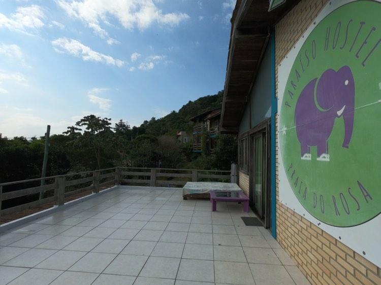 Paraiso Hostel Praia Do Rosa Bagian luar foto