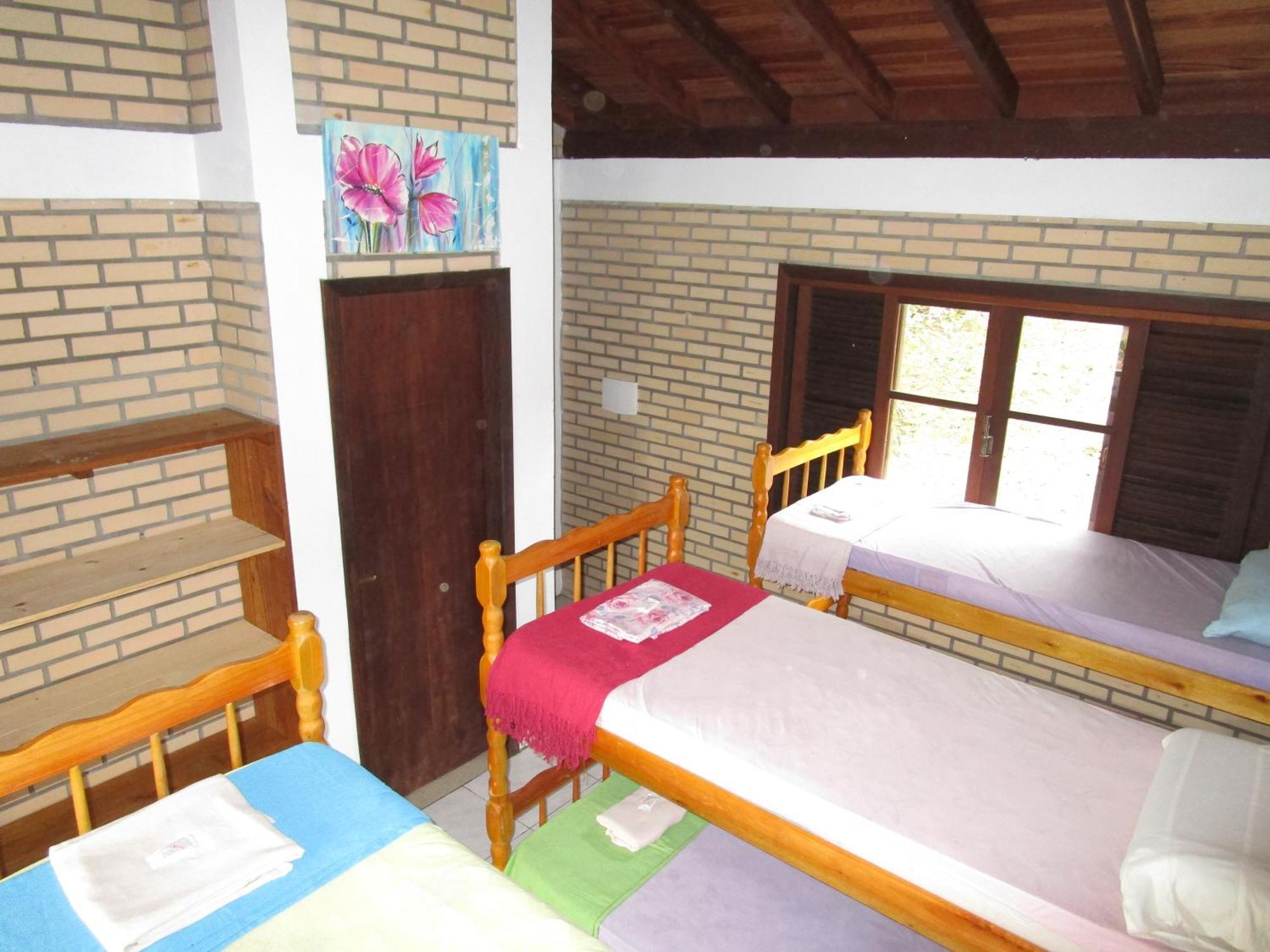 Paraiso Hostel Praia Do Rosa Bagian luar foto