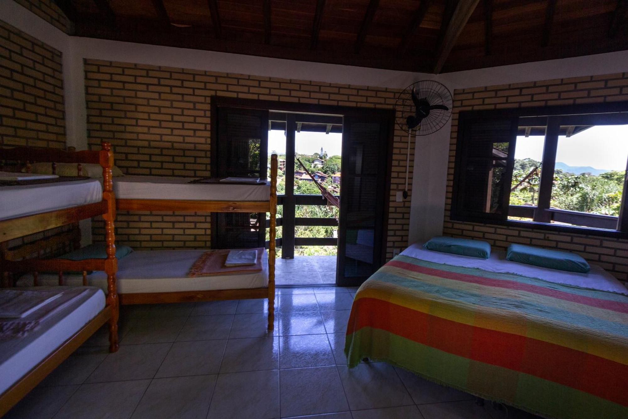 Paraiso Hostel Praia Do Rosa Bagian luar foto