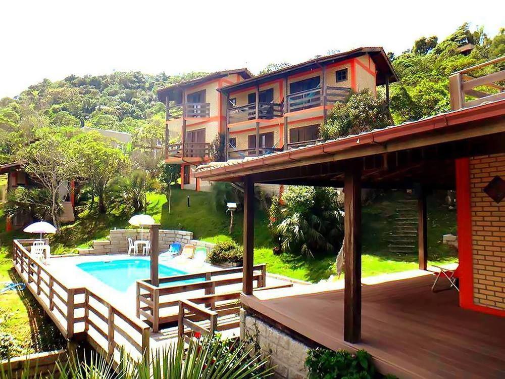 Paraiso Hostel Praia Do Rosa Bagian luar foto